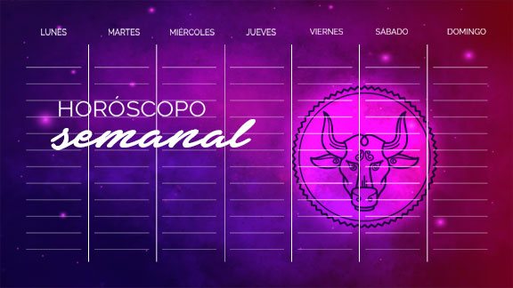 Horóscopo Tauro semanal- taurohoroscopo.com